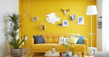 decorating your interior with the color mustard